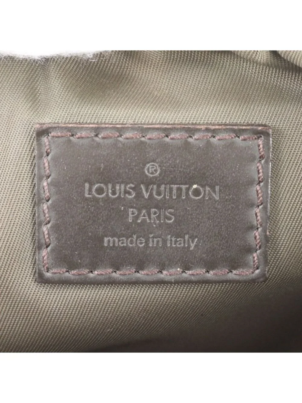 Louis Vuitton Damier Jean Acrobat Leather Shoulder Bag Crossbody Waist Pouch